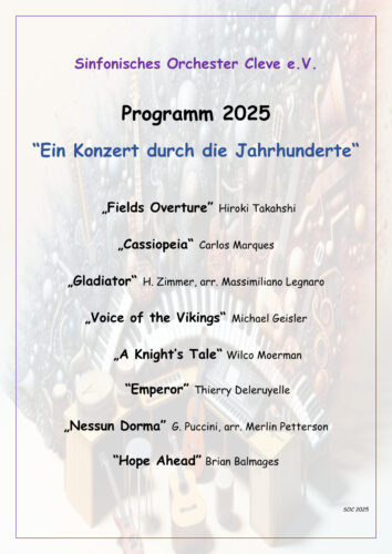 SOC-Programm 2025